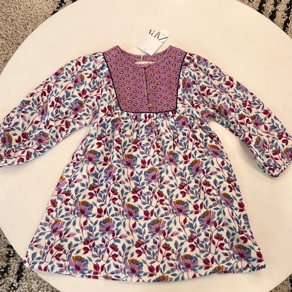 NWT: Zara floral print 5-6 years 116 CM - Picture 1 of 7
